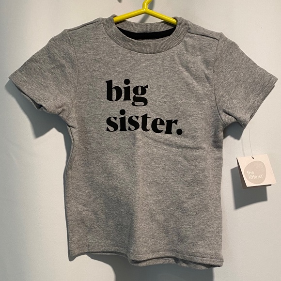 BNWT Big Sister T-Shirt - Picture 1 of 3